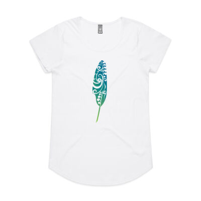 Women's Scoop TET Feather T-shirt Thumbnail